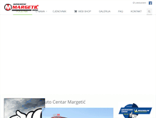 Tablet Screenshot of margetic-ac.com